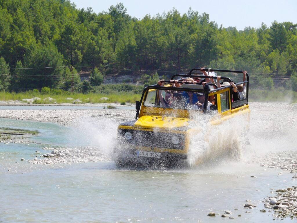 Fethiye 4x4 Safari Tour to Saklıkent Gorge & Gizlikent Waterfall