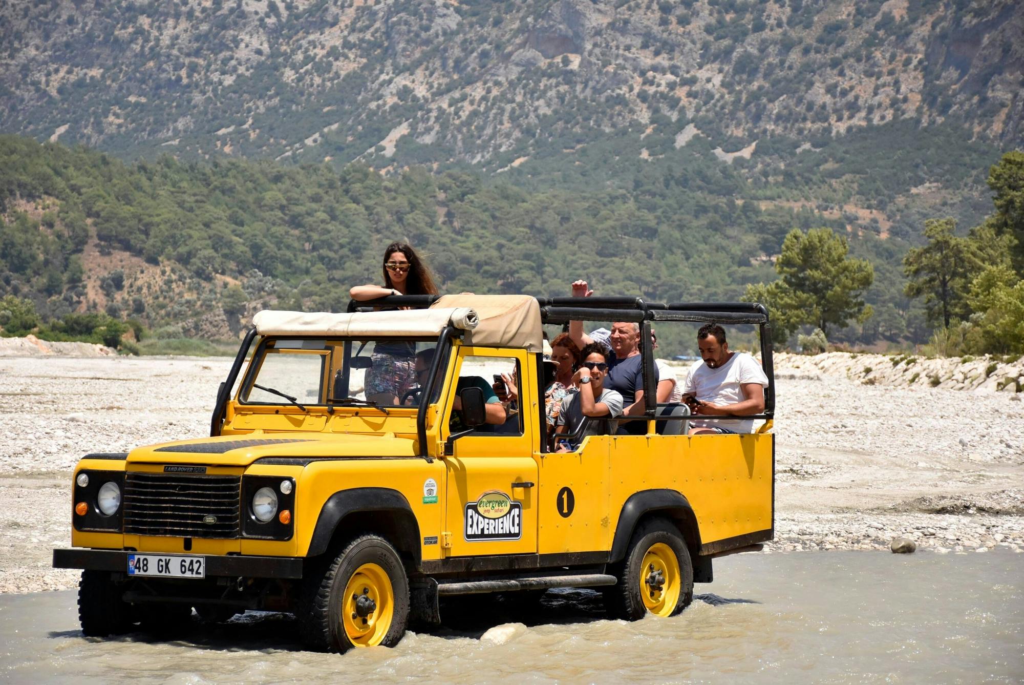 Fethiye 4x4 Safari Tour to Saklıkent Gorge & Gizlikent Waterfall