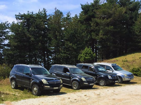 Tour del Monte Ipsarion in 4x4