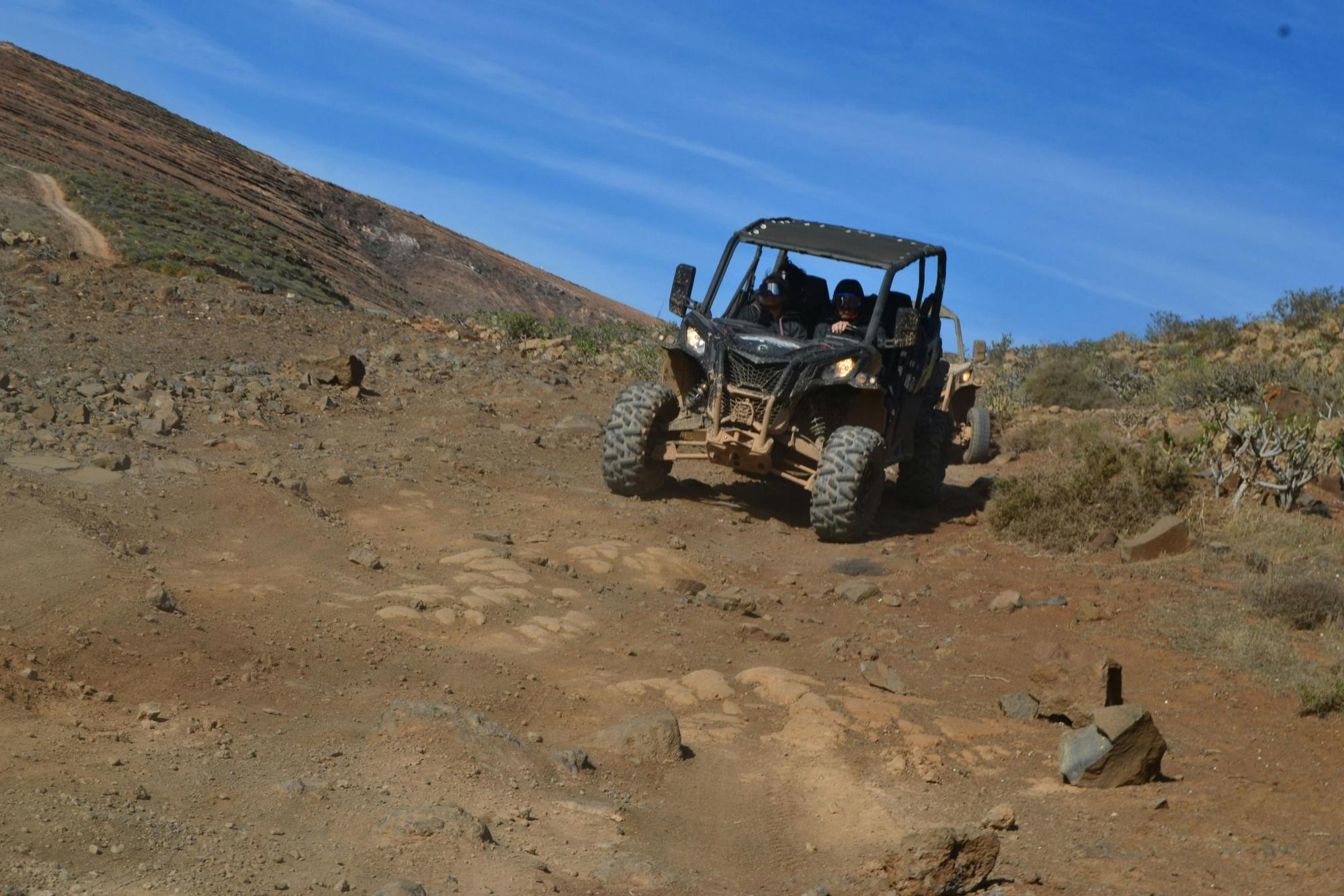 Passeio de buggy de 4 lugares em terreno misto no norte de Lanzarote