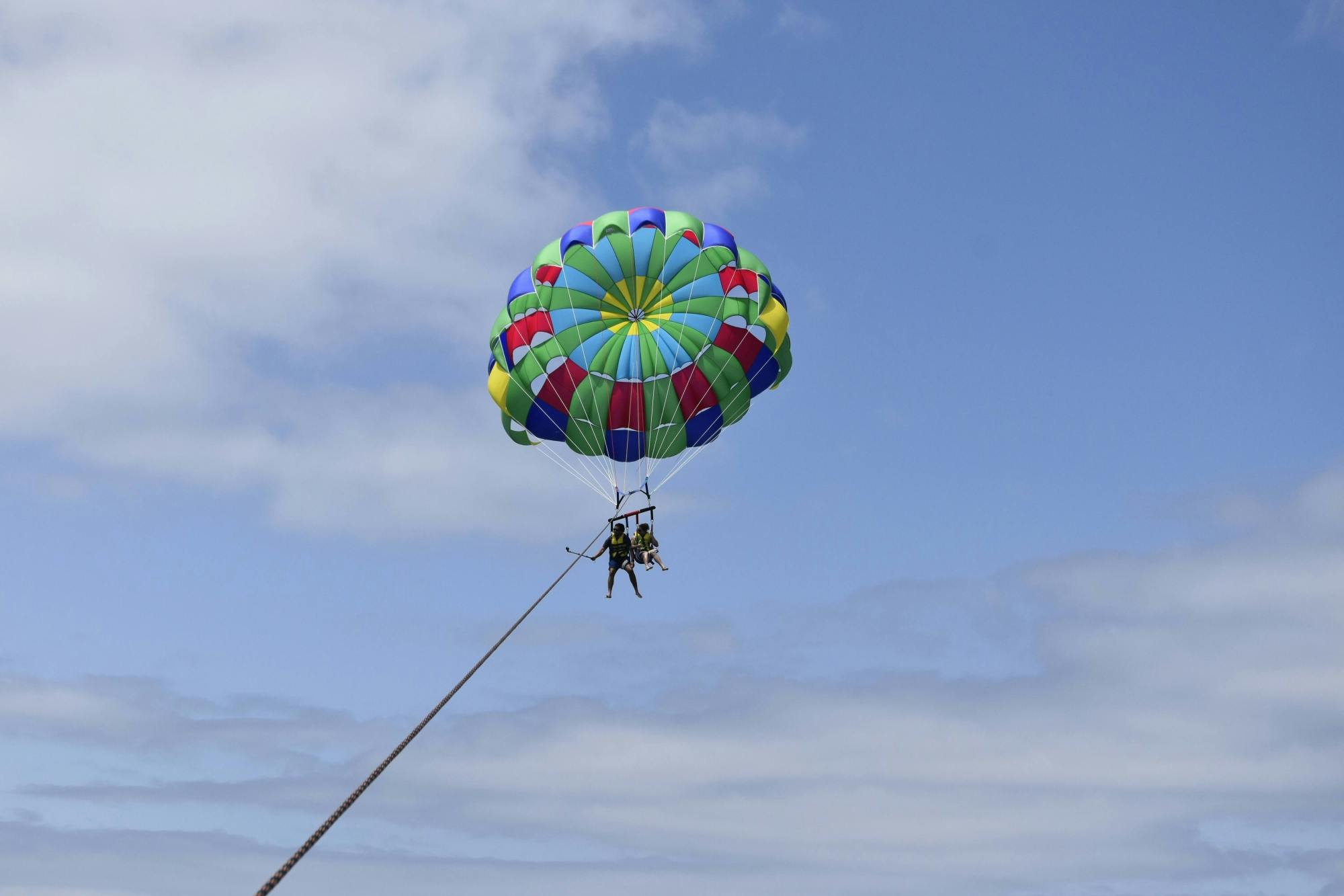 Parasailing in Lanzarote