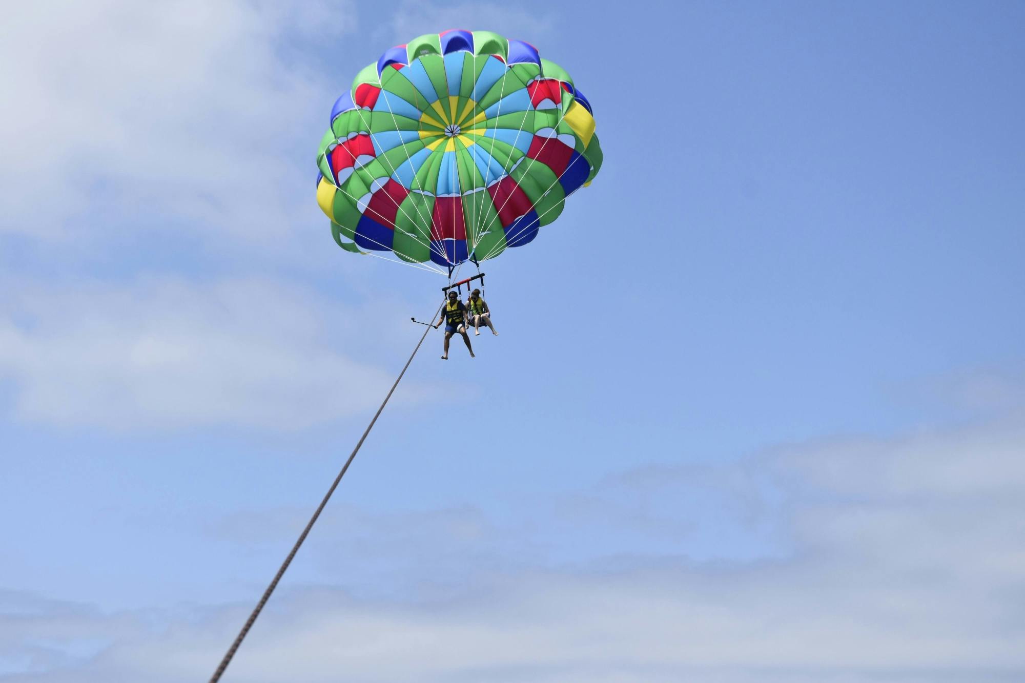 Parasailing in Lanzarote