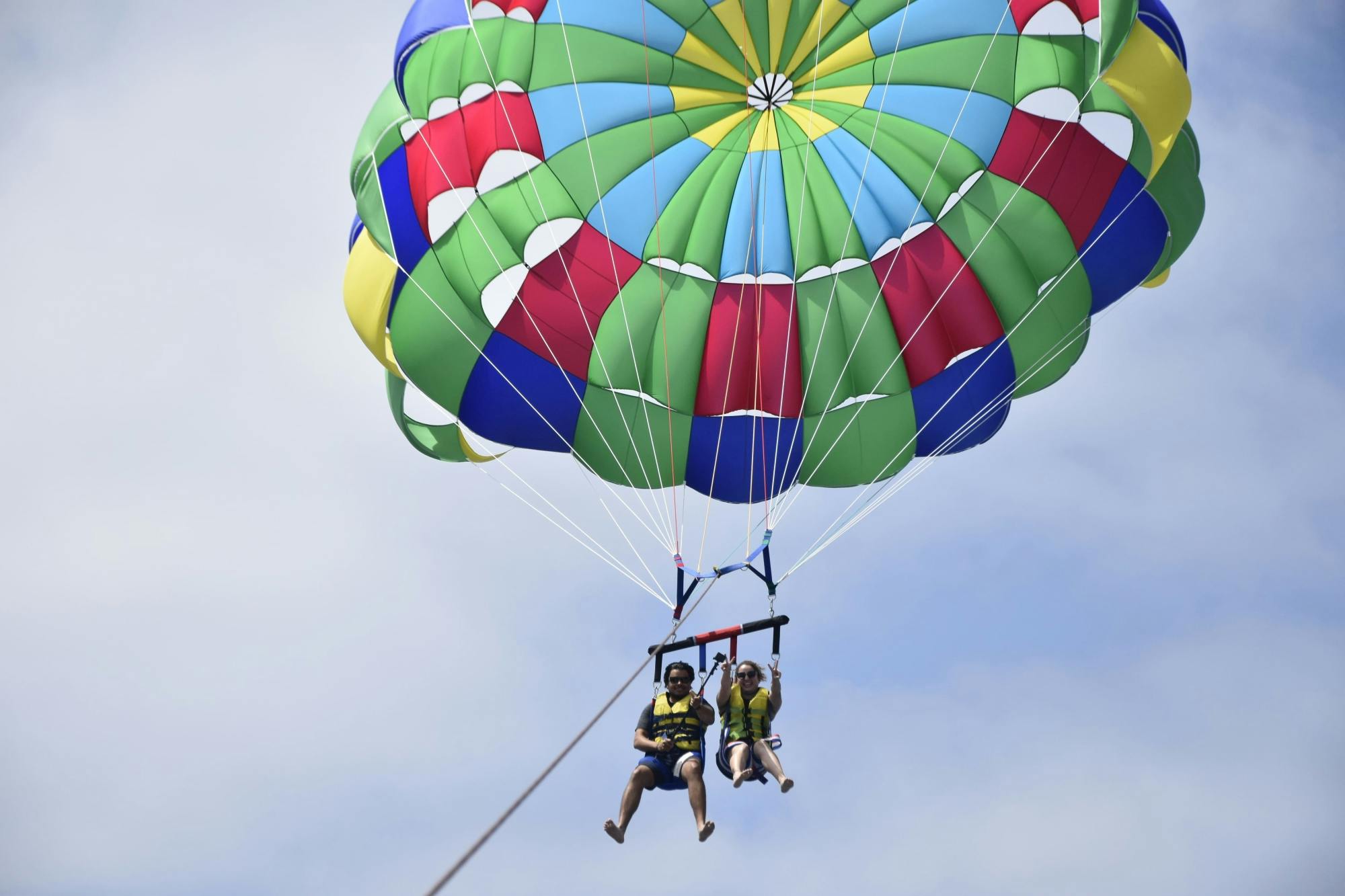 Parasailing in Lanzarote