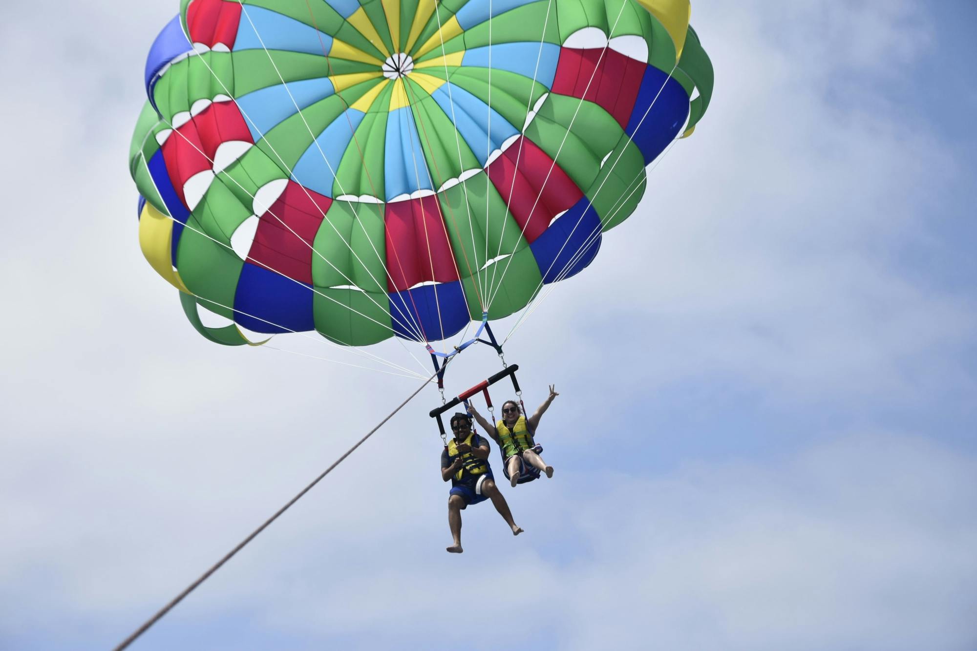 Parasailing in Lanzarote