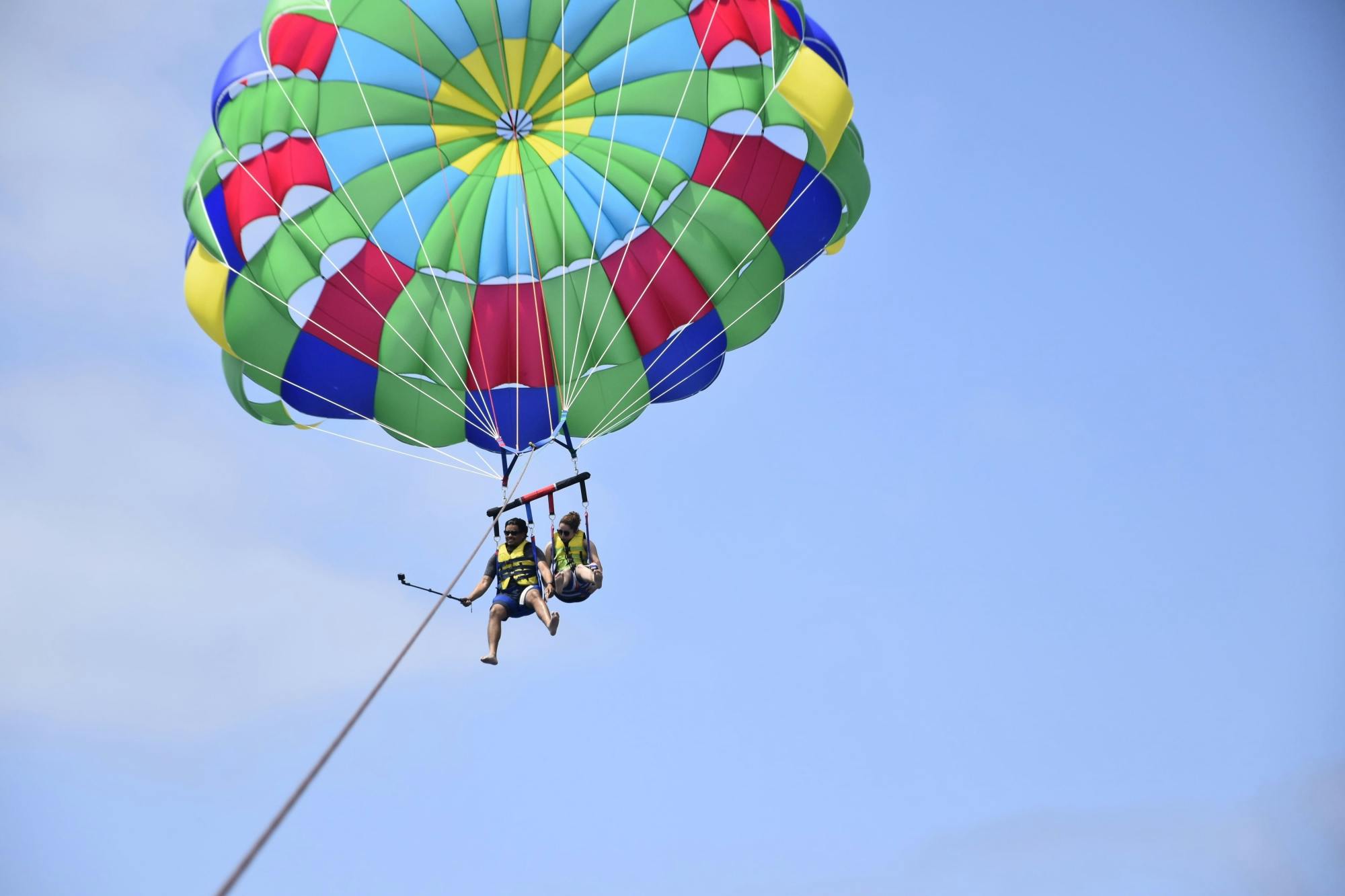 Parasailing in Lanzarote