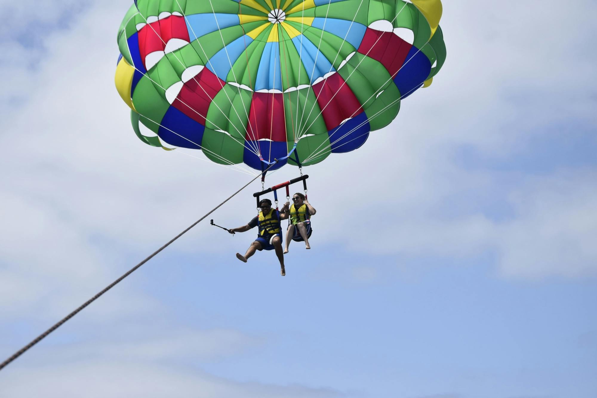 Parasailing in Lanzarote