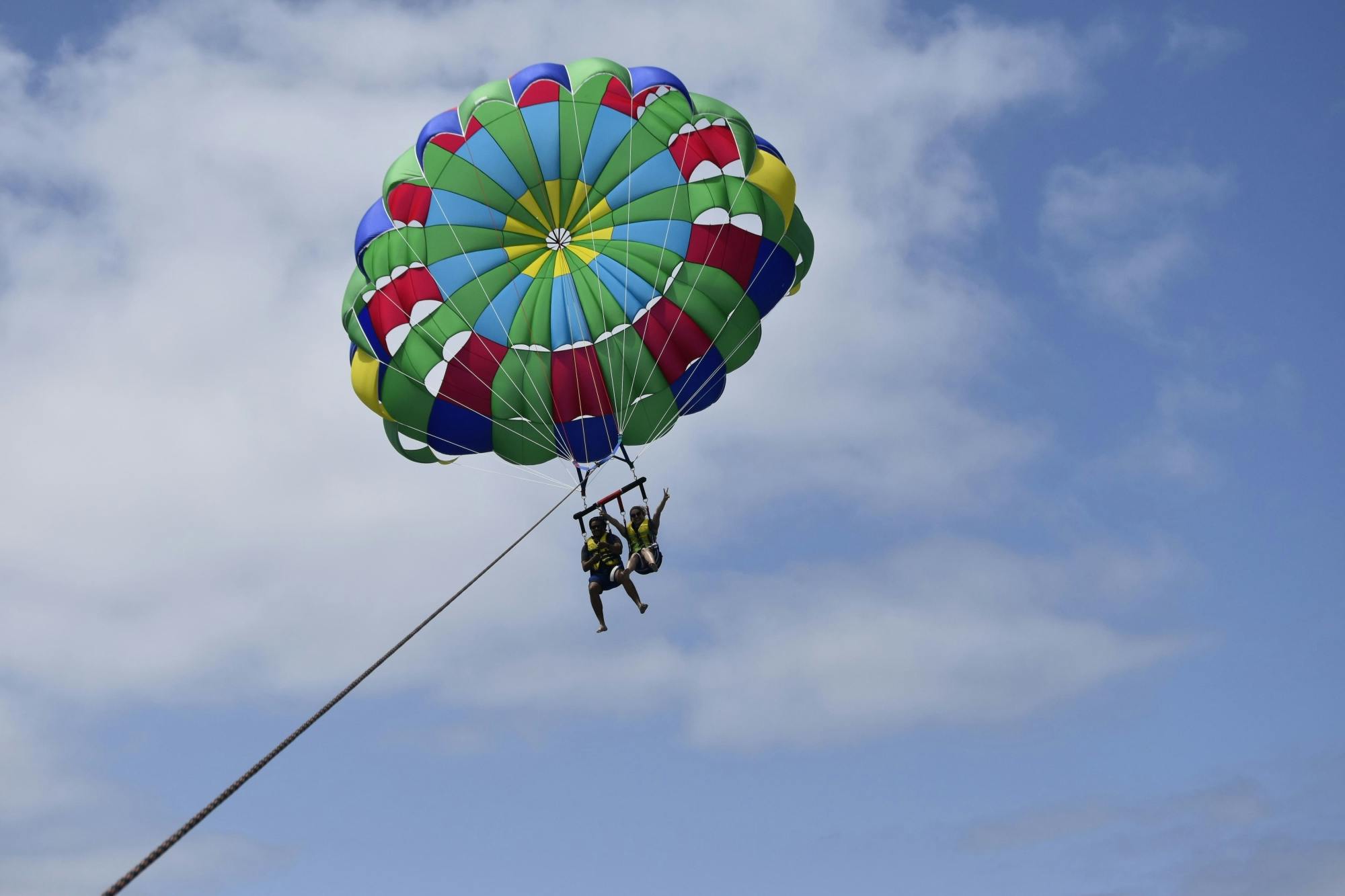 Parasailing in Lanzarote