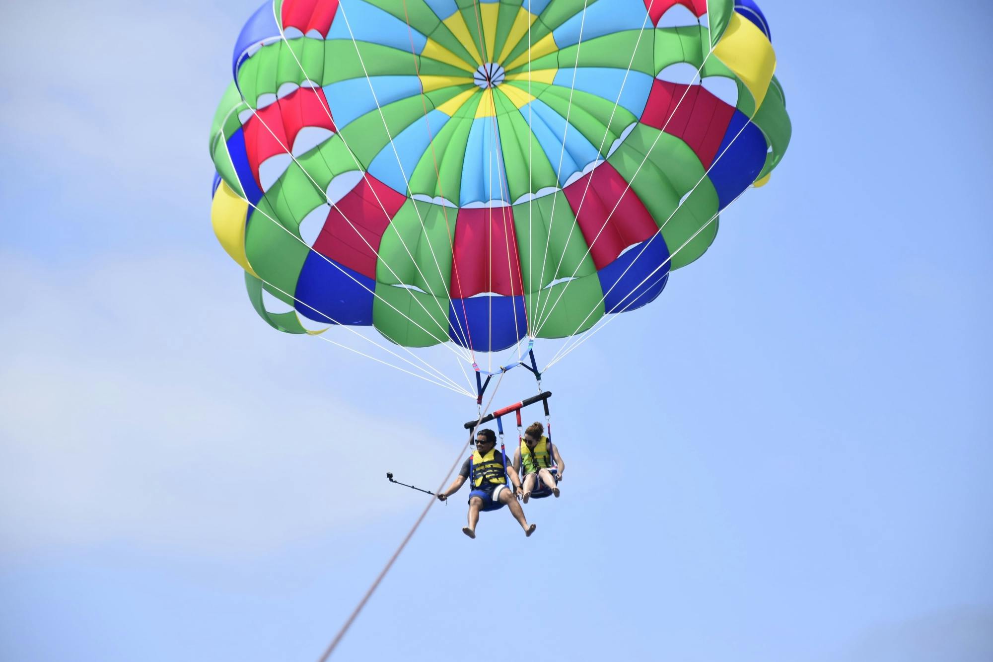 Parasailing in Lanzarote