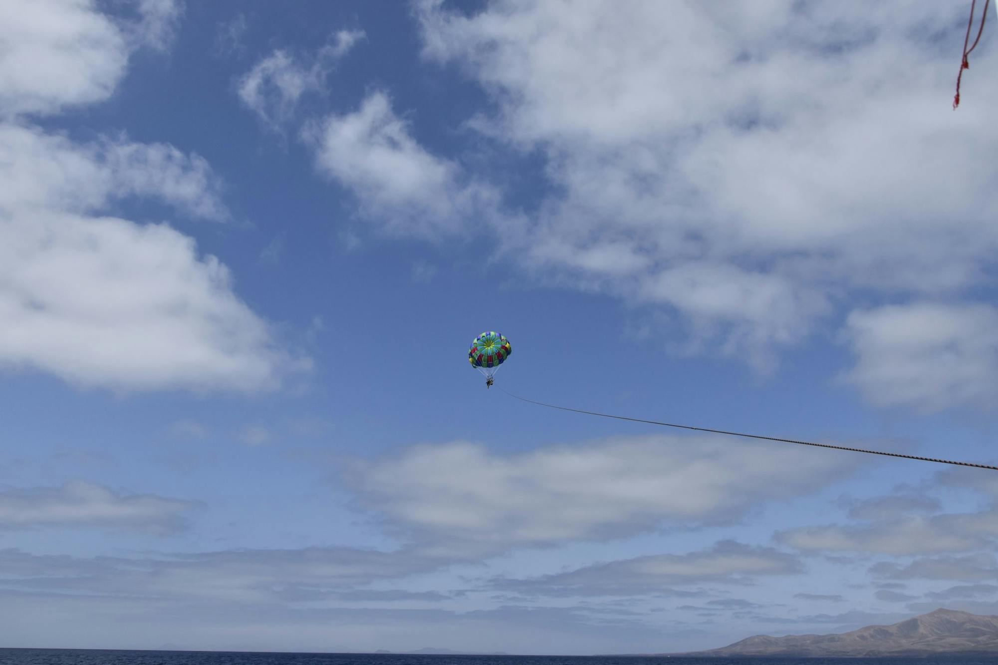 Parasailing in Lanzarote