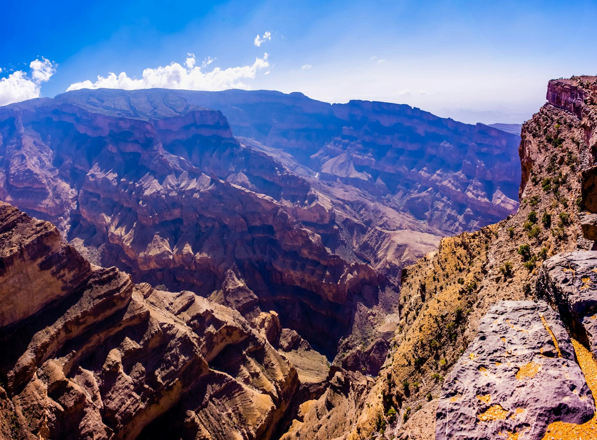 Geführte Tour nach Nizwa und Jebel Shams mit Mittagessen