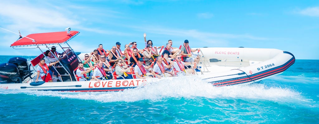Dubais Adrenalin-Spaß-Schnellboot-Tour