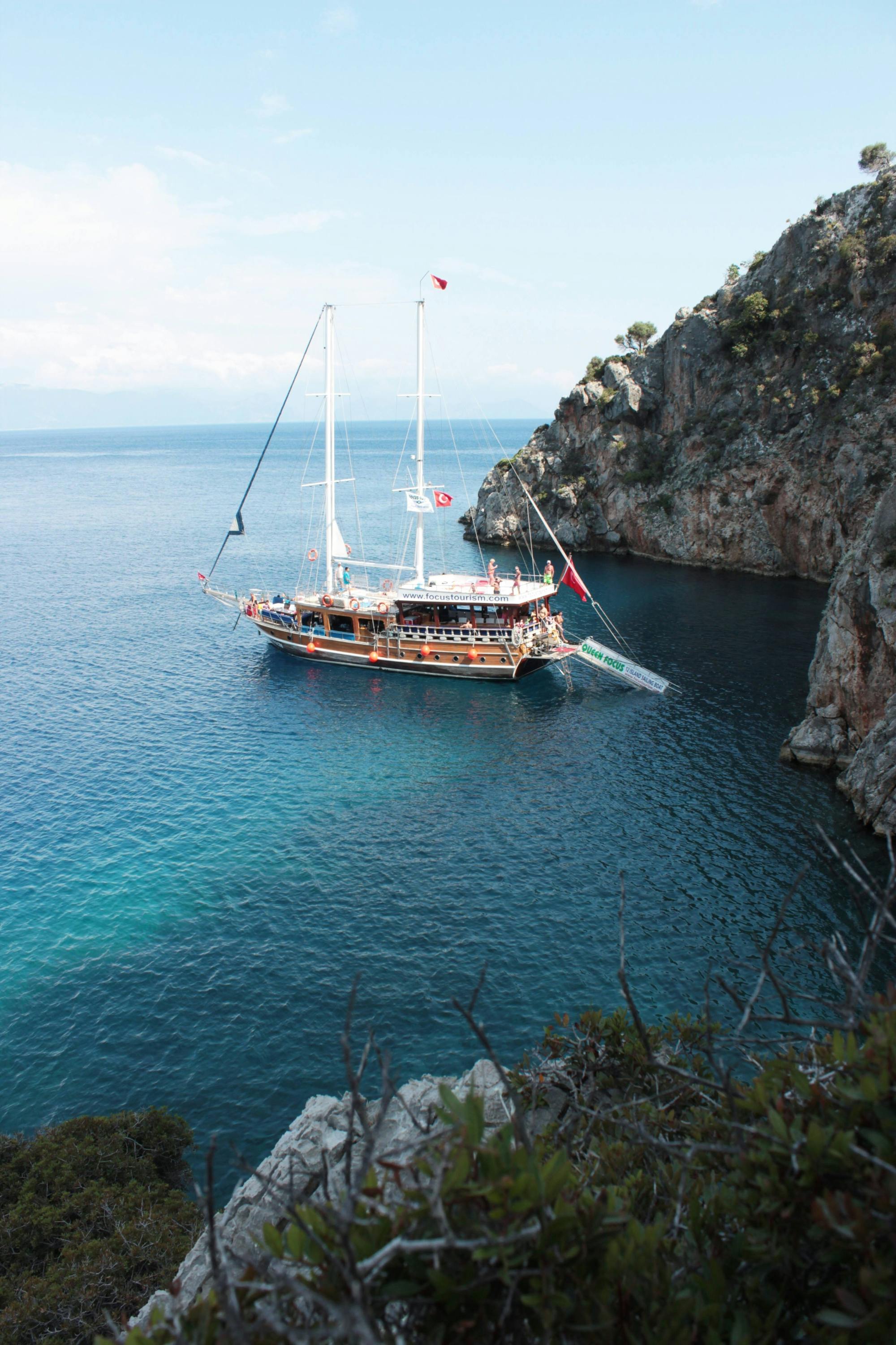 Fethiye Boat Cruise with Lunch, Soft Drinks & Transfers