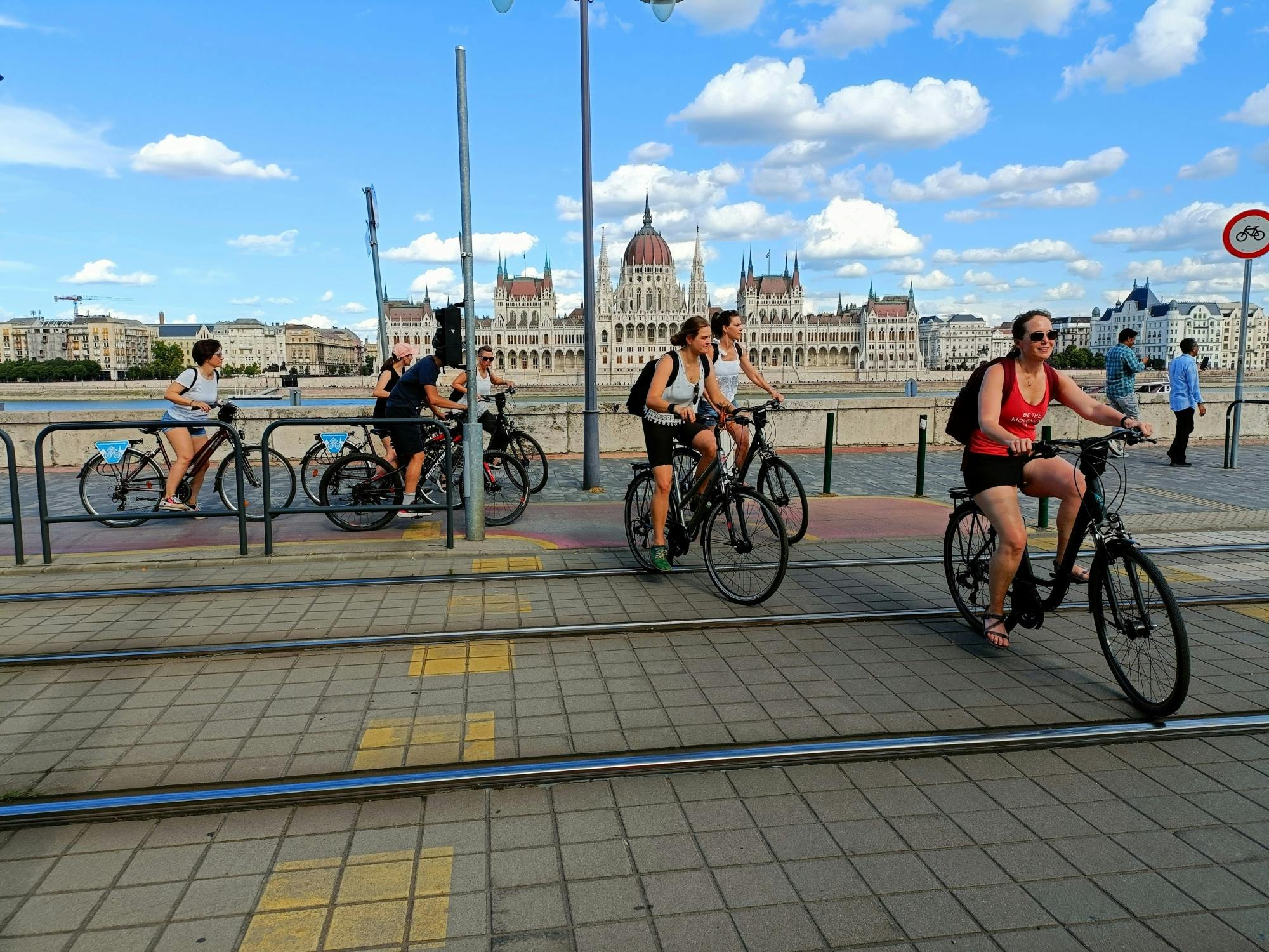 Wheels and Meals Bike Tour in Budapest