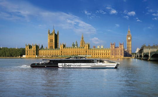 Uber Boat by Thames Clippers Hop-on Hop-off 1 Day Tickets