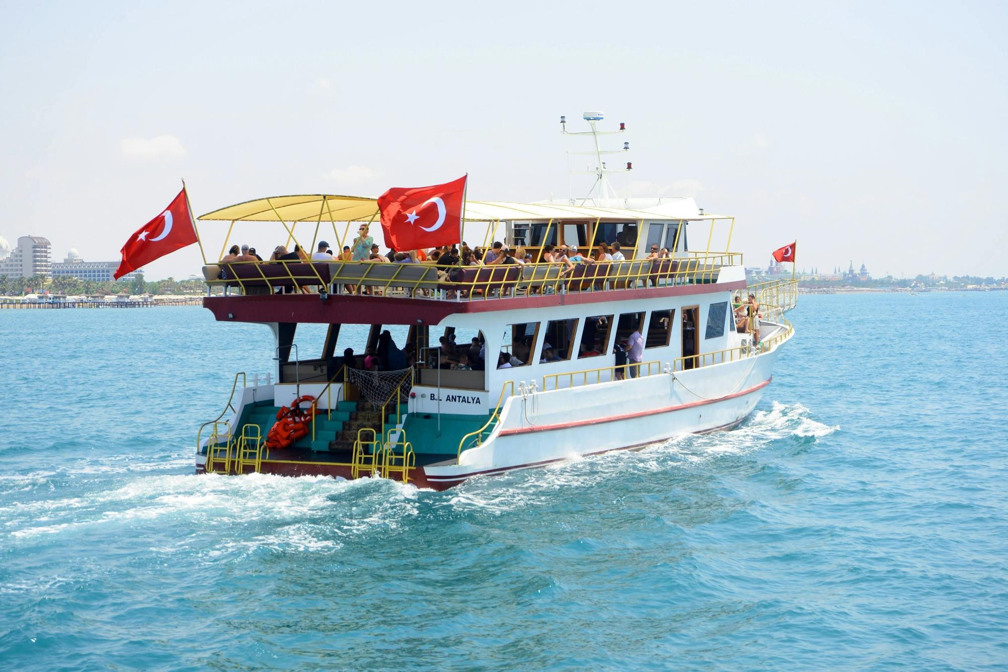 Antalya Waterfalls Boat Cruise