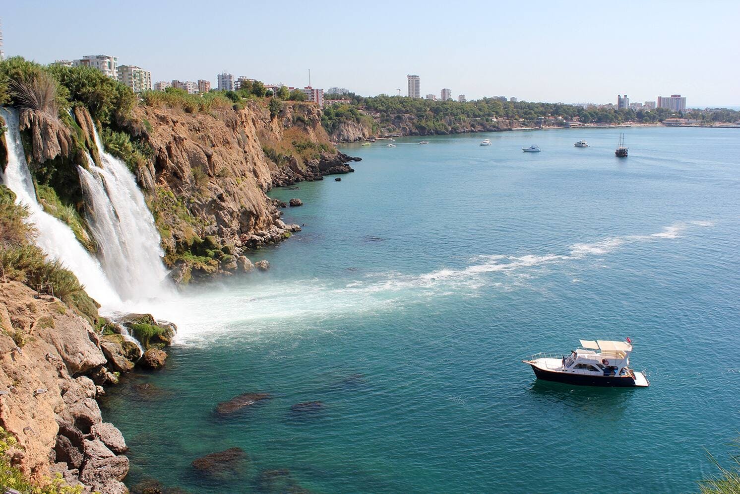 Antalya Waterfalls Boat Cruise