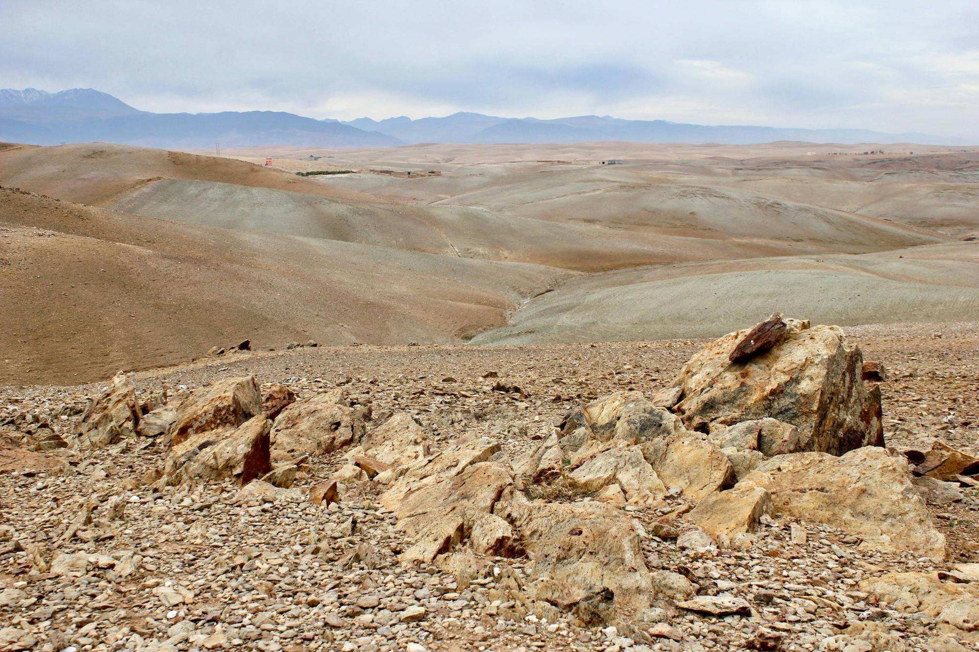 Agafay Desert camel ride in Morocco