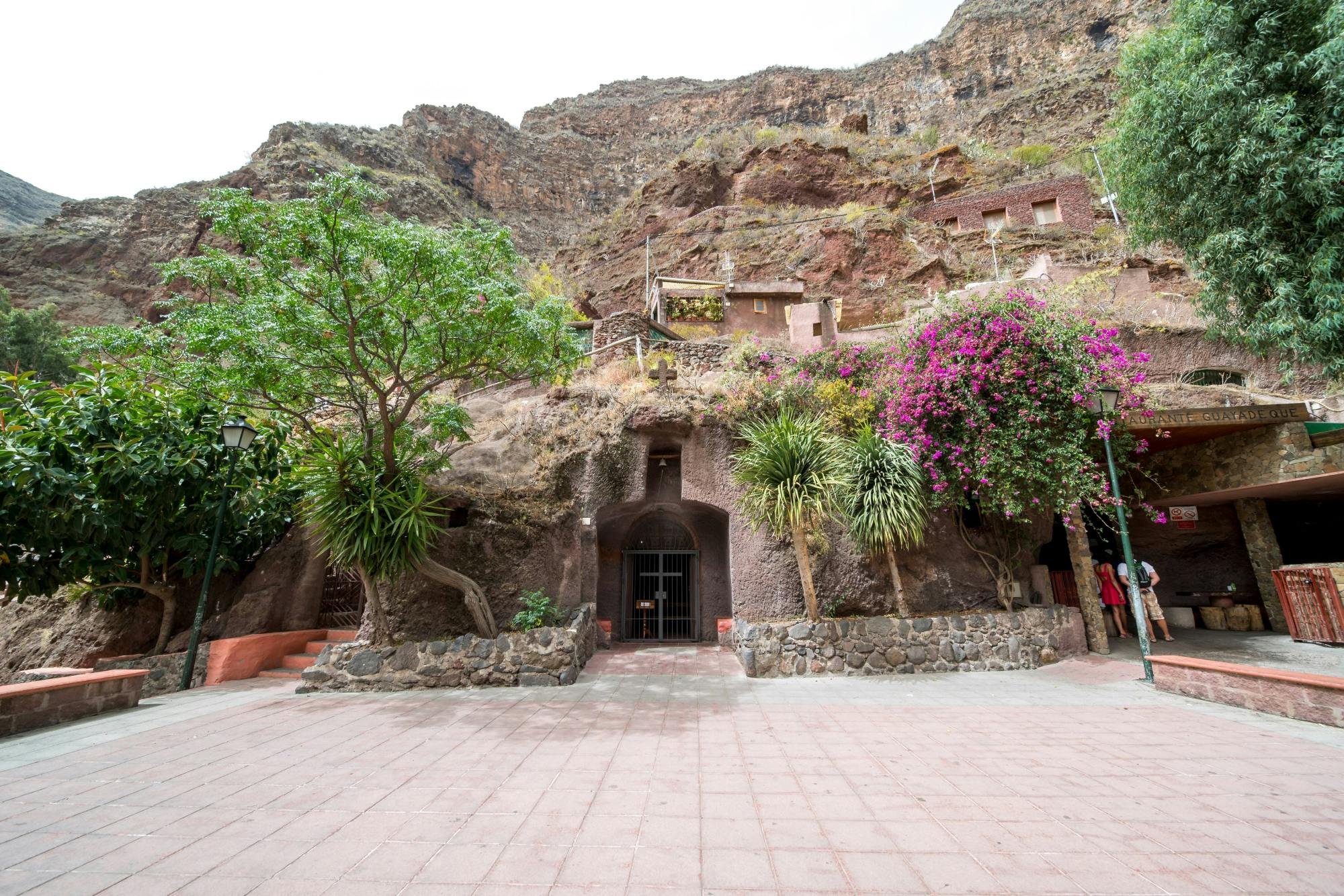 Finca Los Olivos and Rum Distillery Tour with Lunch in Guayadeque Cave