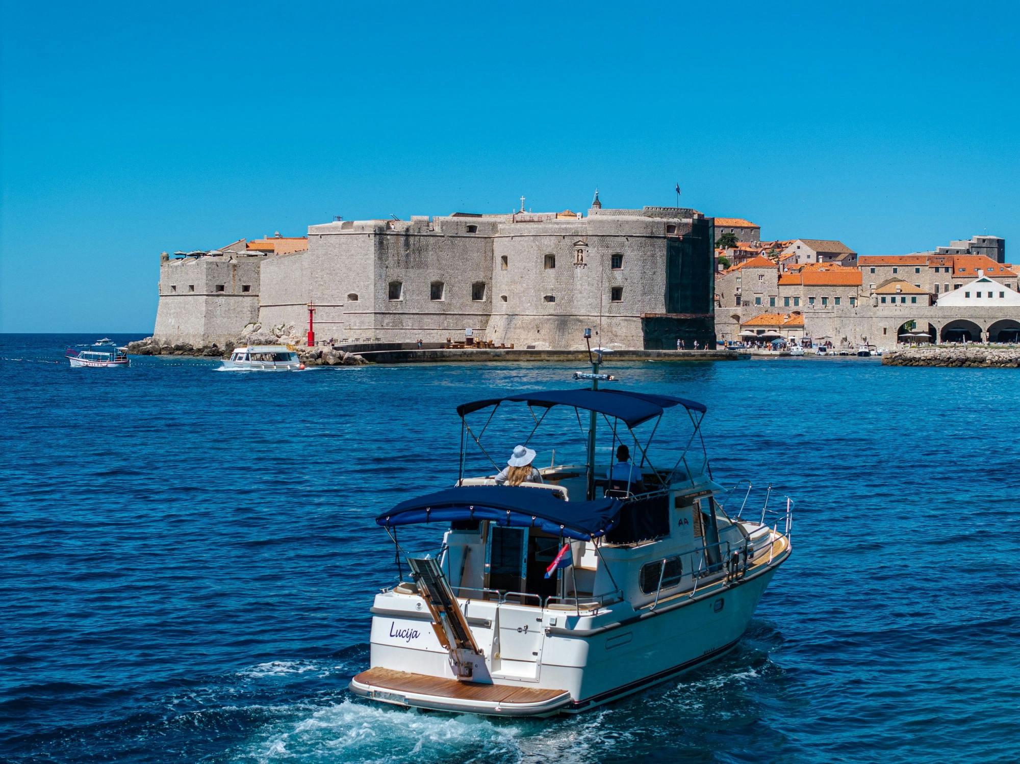 Romantic sunset cruise from Dubrovnik in Croatia