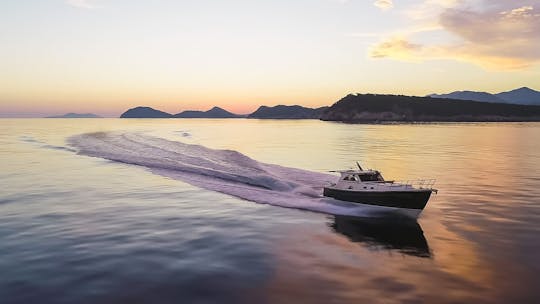 Croisière romantique au coucher du soleil depuis Dubrovnik en Croatie