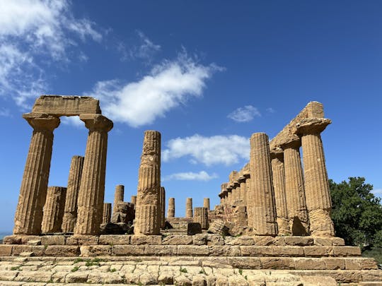 Agrigento Temple Valley geführte Kleingruppentour bei Sonnenuntergang