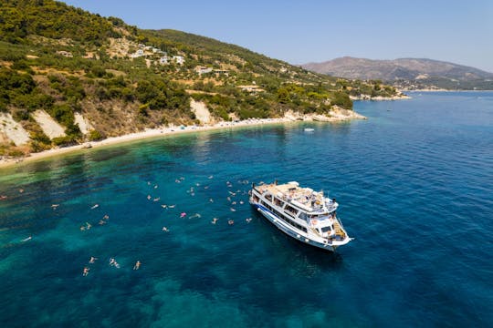 Croisière des tortues sur l'île de Marathonisi et visite de la péninsule de Keri