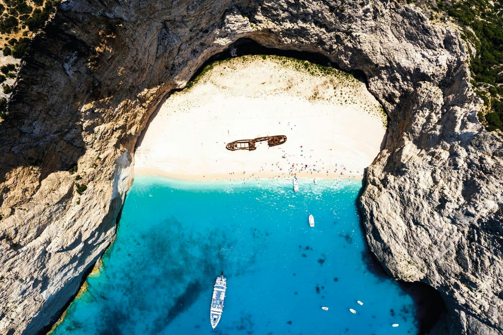 Blue Caves & Smuggler's Cove Boat Tour