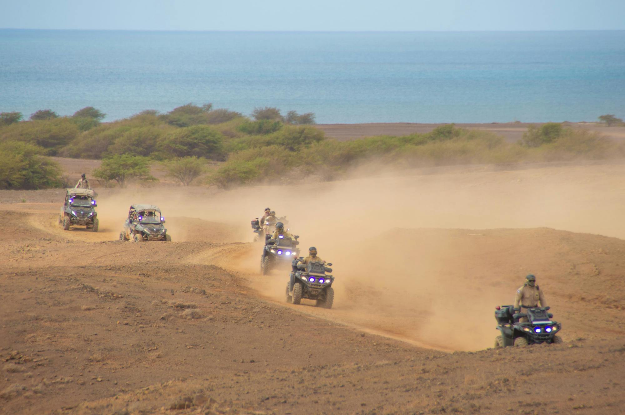 Quad bike desert adventure in Sal