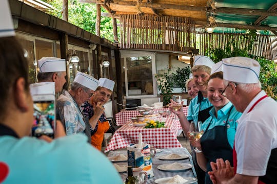 Aula de culinária de pizza em Sorrento