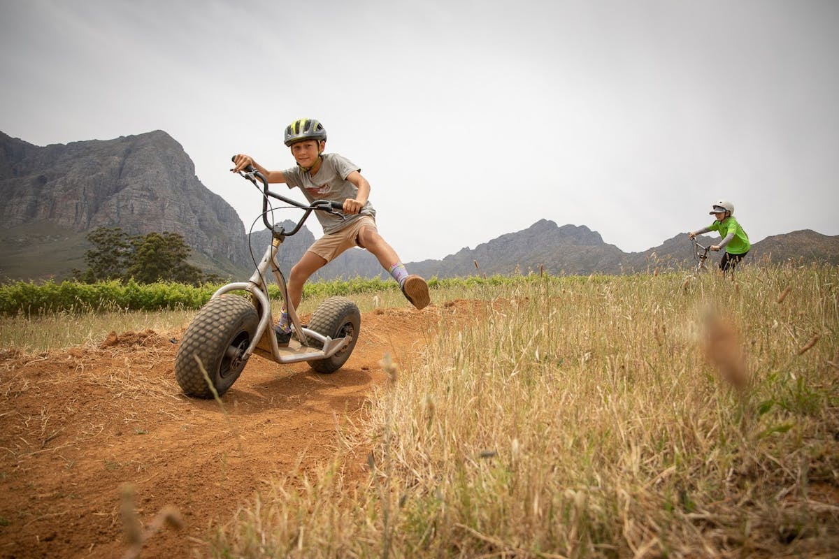 Stellenbosch Gravity Scooter Avontuur