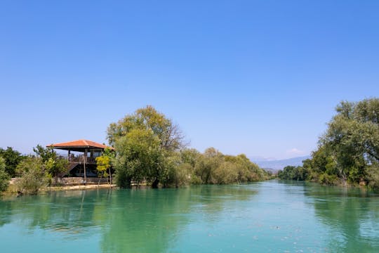 Manavgat basar och vattenfall med Riverboat Cruise