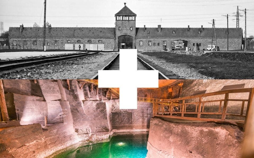 Auschwitz-Birkenau and Wieliczka Salt Mine Guided Tour with Pickup