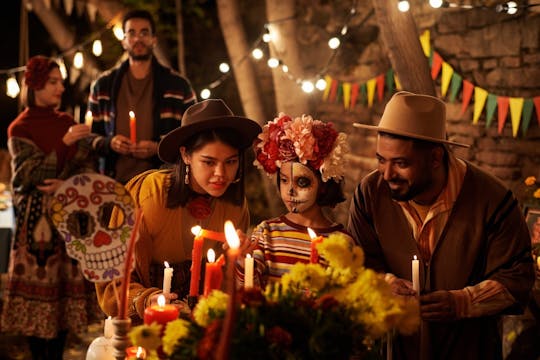 Riviera Maya Day of the Dead Celebrations with dinner