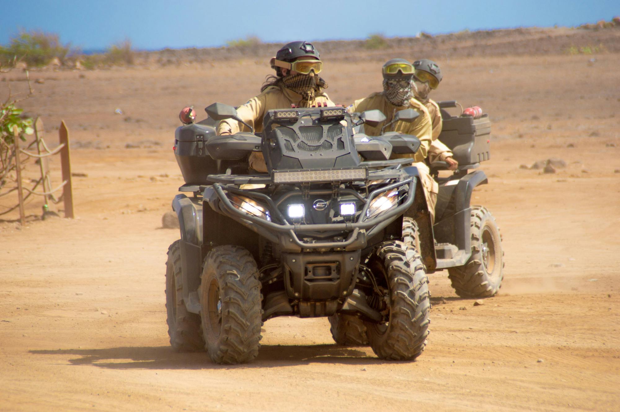 Quad bike desert adventure in Sal