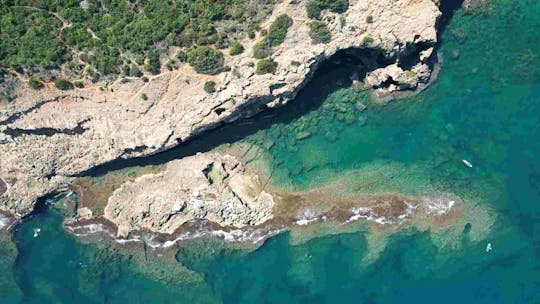 Visite de Cova Tallada et de la réserve marine avec arrêt baignade