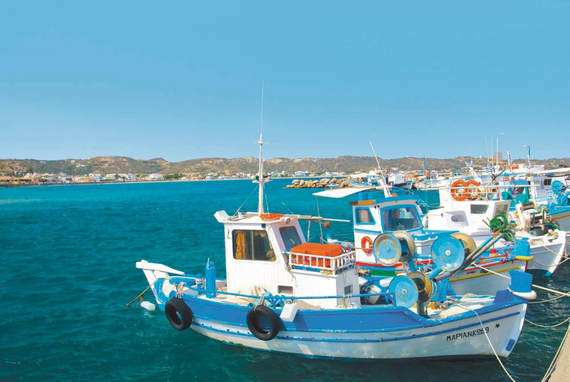 Private Kefalos Bay boat trip with barbecue