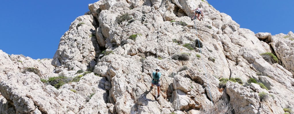 Rotsklimmen in Karpathos