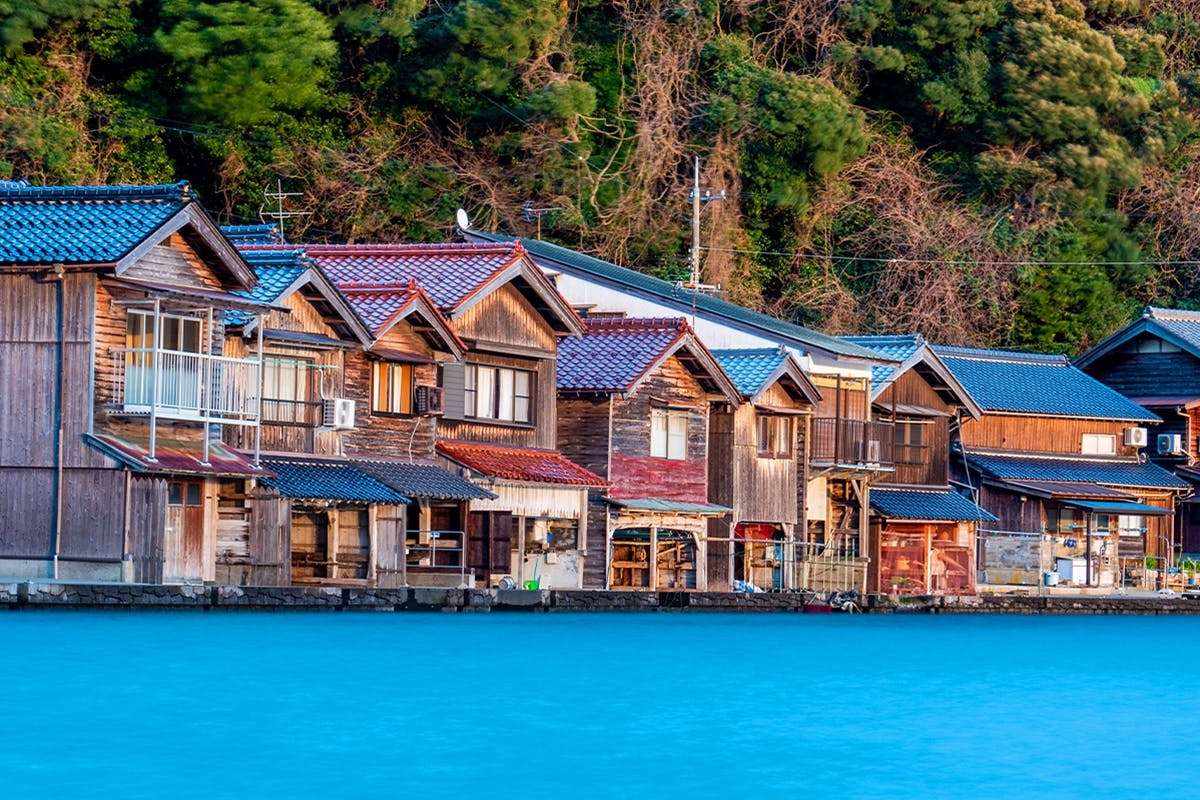 Excursão de dia inteiro às cidades de Ine, Amanohashidate e Miyama saindo de Osaka