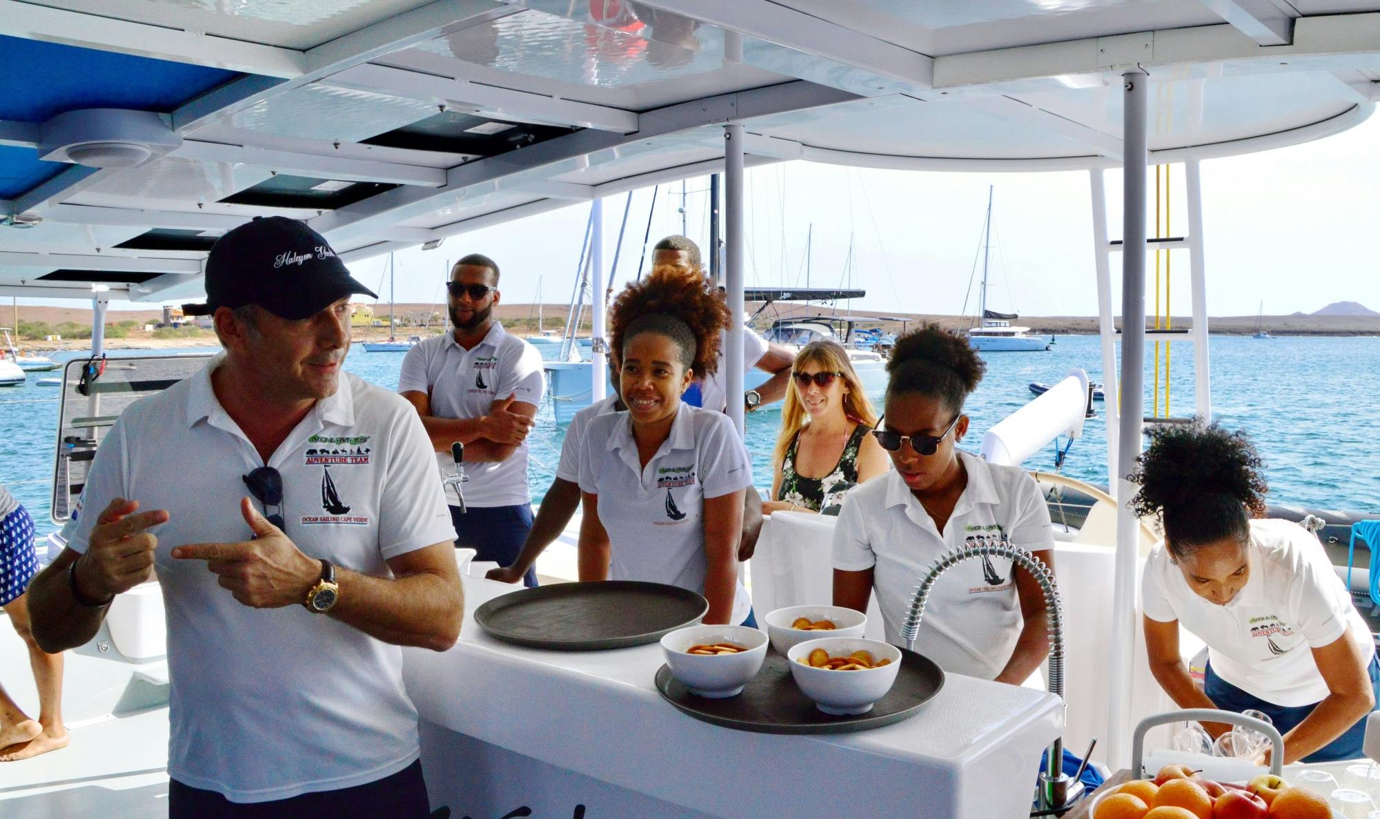 Sal Island Catamaran Cruise with All-inclusive Drinks and Snacks