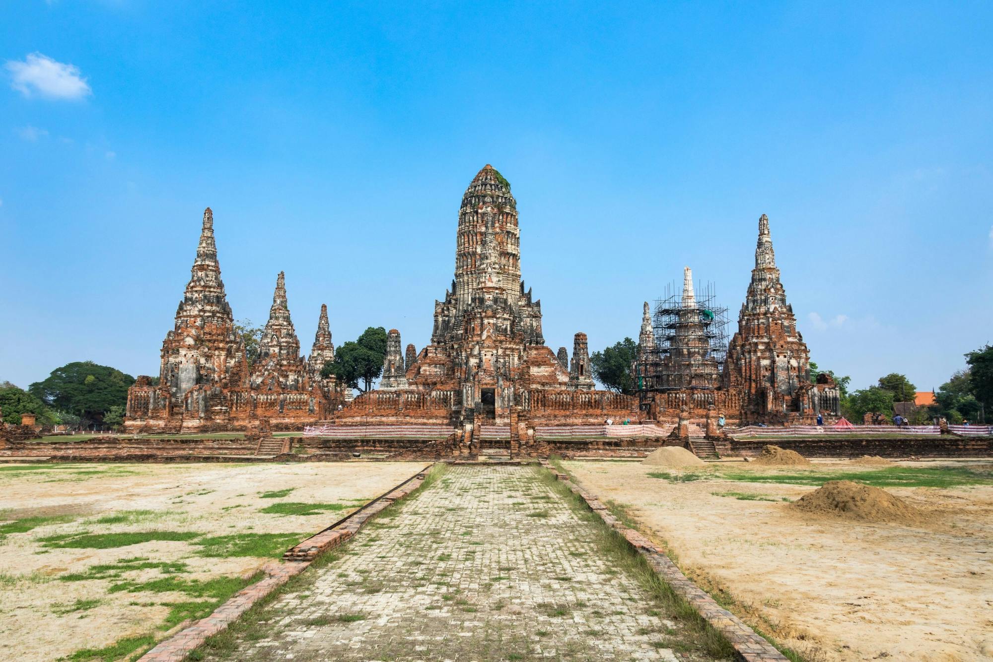 Forntida Ayutthaya utflykt