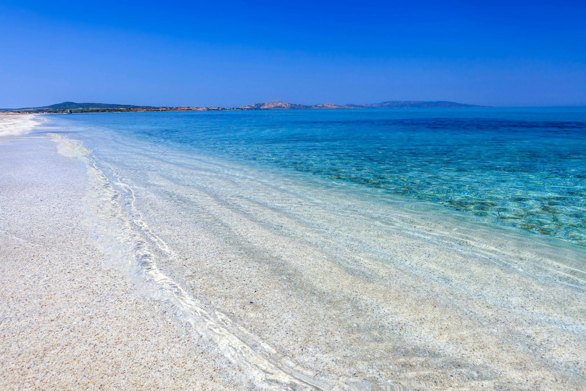 Praias selvagens do noroeste da Sardenha