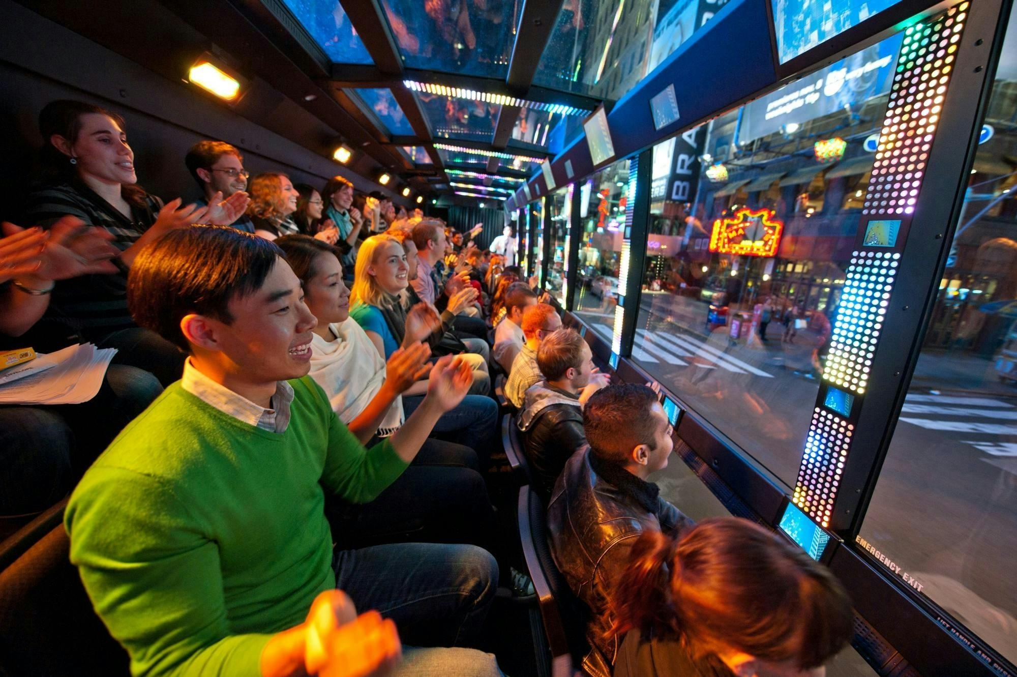 Visite guidée en bus de Manhattan avec représentations théâtrales