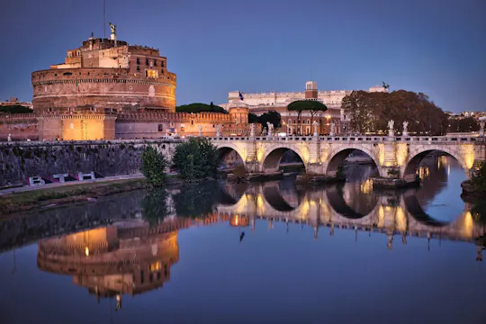 Accès au château Sant'Angelo