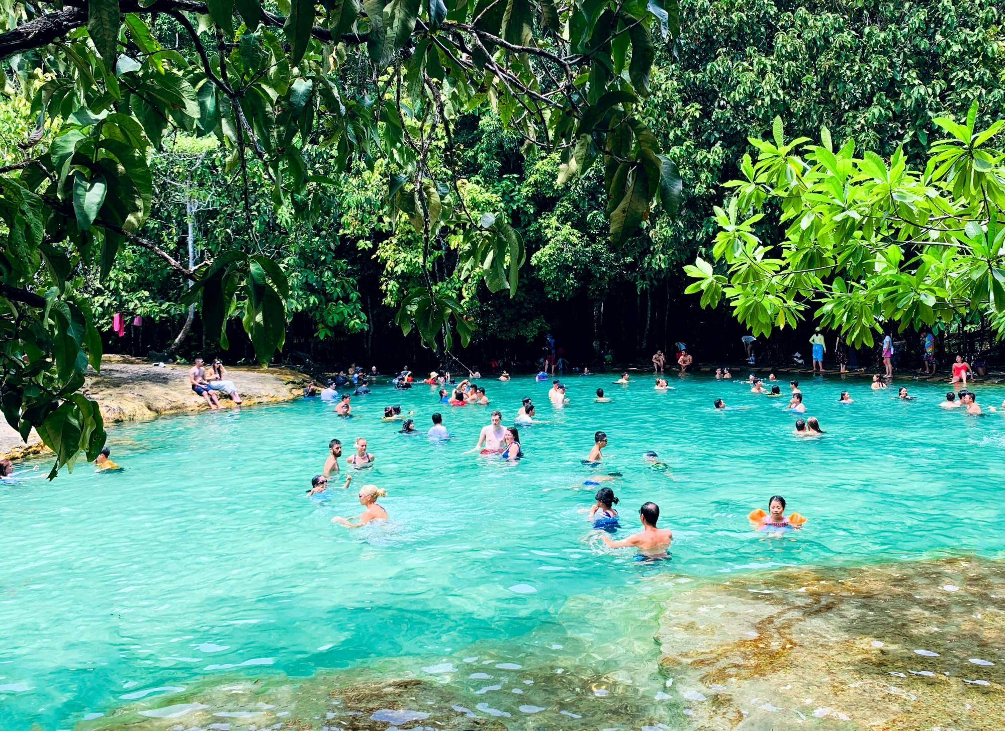 Krabi Jungle Tour with Hot Spring and Tiger Cave Temple