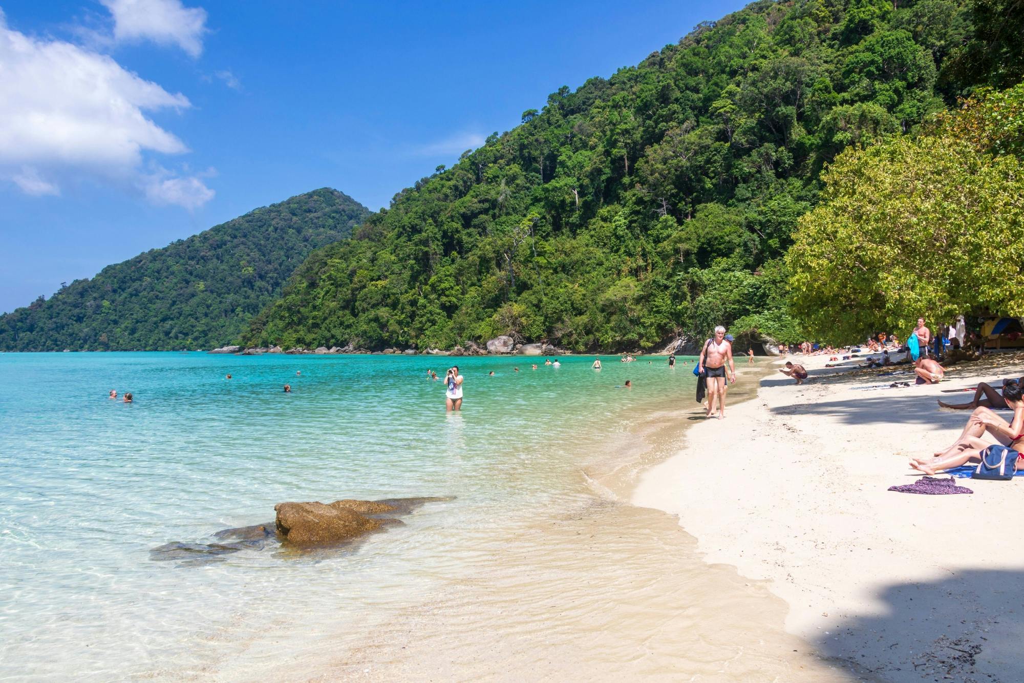 Surin Islands Early Bird Tour by Speed Catamaran