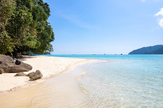 Full-day Surin Islands early bird tour by speed catamaran