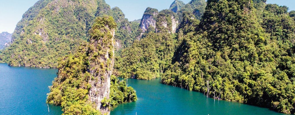 Ganztagestour zum Khao-Sok-Nationalpark mit Longtail-Bootsfahrt ab Khao Lak