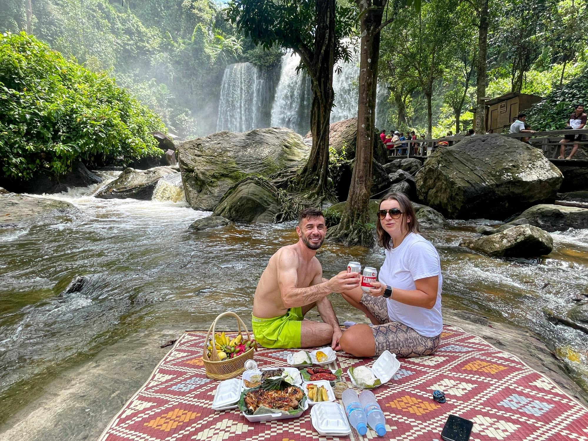 Tour guidato di un giorno intero alla cascata del monte Kulen con pranzo al sacco