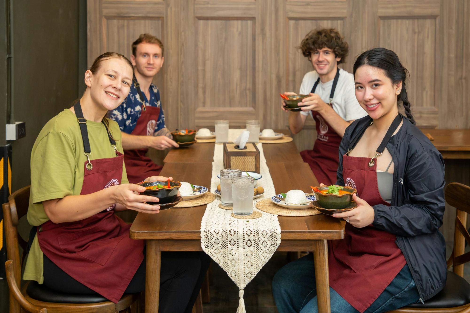 Half-day Bangkok Sabieng Cooking Lesson with Meeting Point