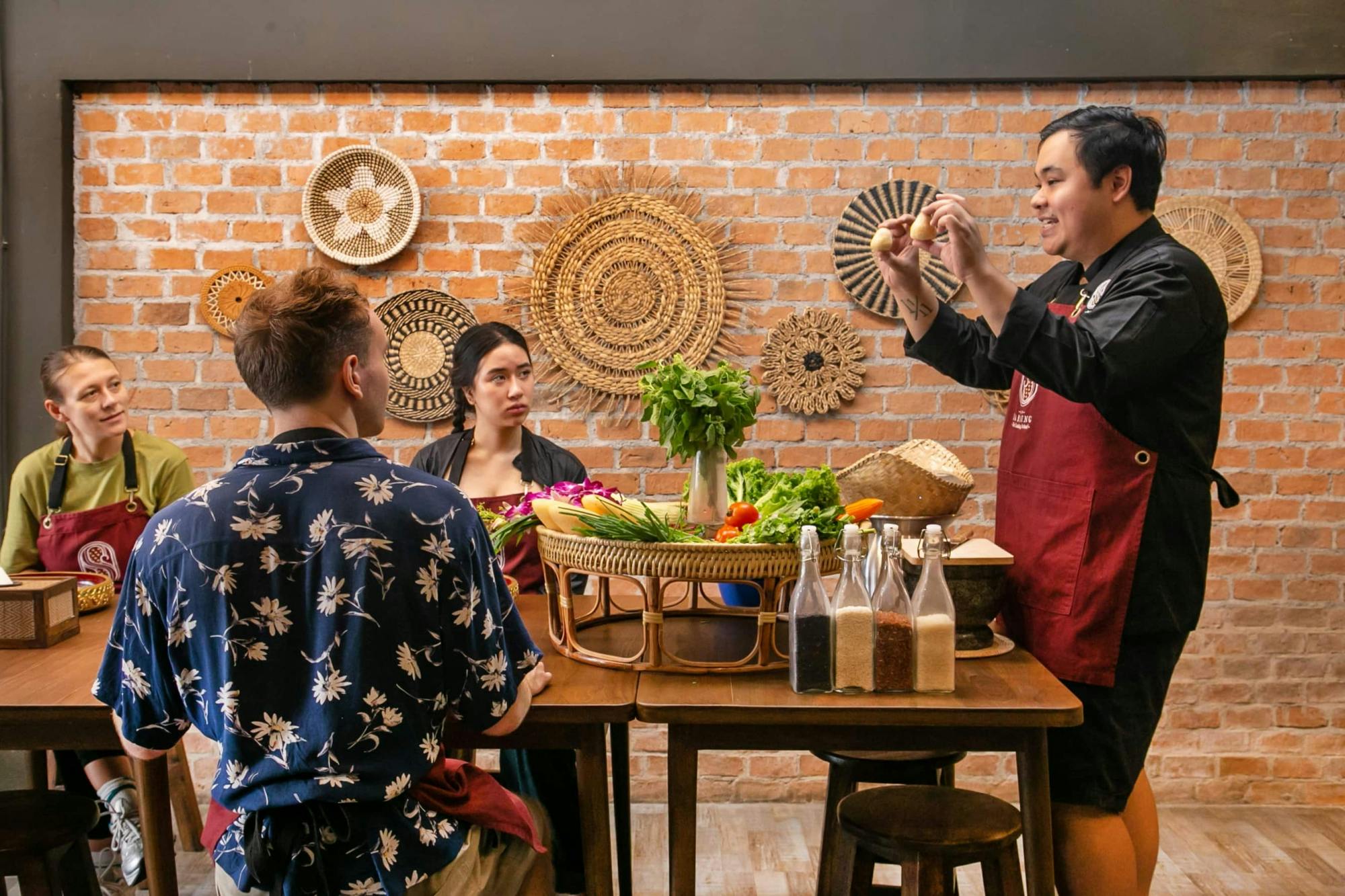 Half-day Bangkok Sabieng Cooking Lesson with Meeting Point